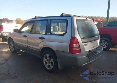2004 Subaru Forester 2.5Xs из США, поврежденный, VIN JF1SG65664H754540